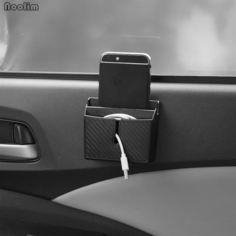 Автомобильный ящик для хранения NOOLIM из углеродного волокна многофункциональный