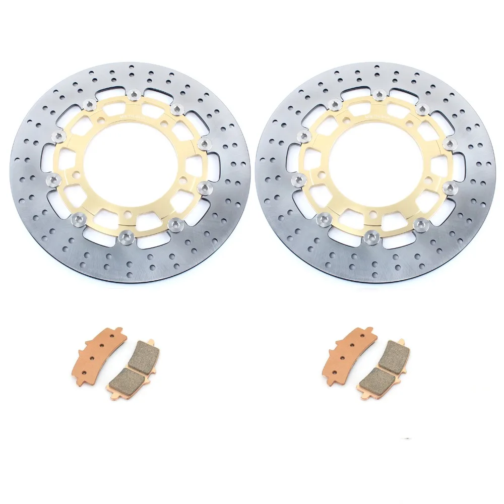 BIKINGBOY Front Brake Disks Discs Rotors Pads For Suzuki GSX 1300 R GSX1300R Hayabusa 2013 2014 2015 RAL3 RAL4 RAL5 13 14 15 | Автомобили