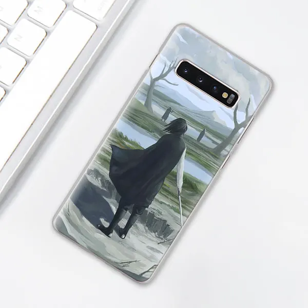 010 Аниме Наруто минималистичный чехол для телефона samsung Galaxy S10e S10 Plus S7 S8 S9 Plus Note 8 9 M10 M20 M30 жесткий чехол Coque - Цвет: 010