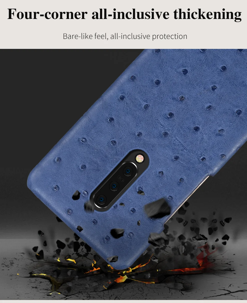 Чехол из натуральной кожи страуса для Oneplus 7 7 Pro 7T чехол s для One plus 6 6T 5 5T 3T 7T Pro Чехол для телефона Роскошный чехол marvel