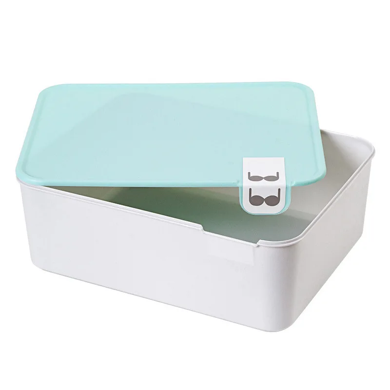 For Bra Blue 3 цвета домашний декор Крытая Для Хранения нижнего белья, бюстгальтеров коробка c отсеками с этикеткой - Цвет: For Bra Blue