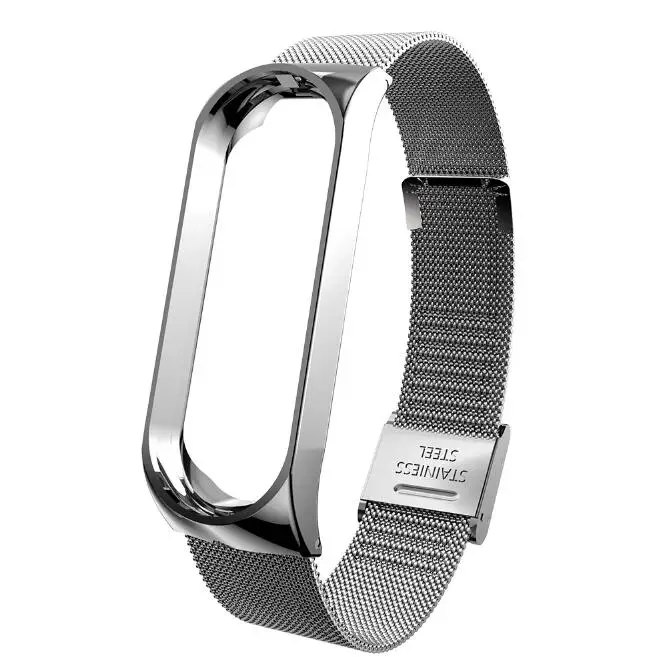 C06 Nennbo, браслет на запястье, ремешок для Xiaomi Mi Band 3 MiBand 3, металлический браслет, ремешок на запястье из нержавеющей стали - Цвет: C06
