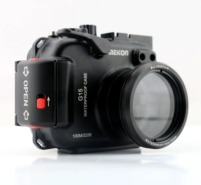 for Canon PowerShot G15 100m/325ft Aluminum Underwater Housing Waterproof Camera Diving Case as WP-DC48 | Электроника