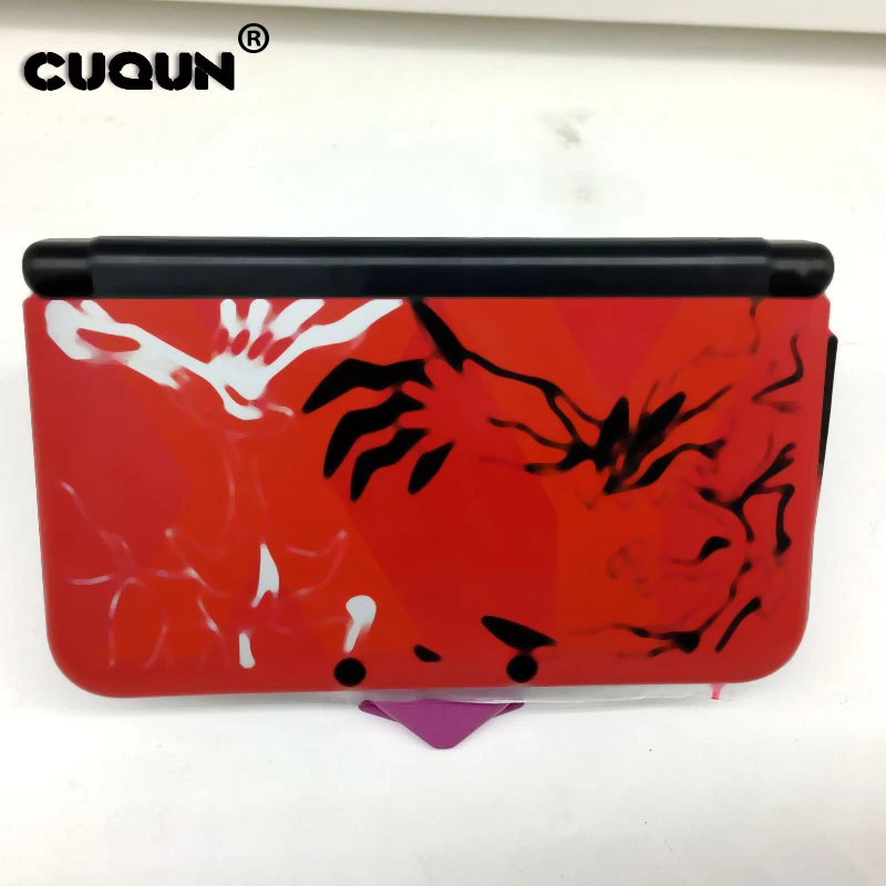 Ограниченное PokemonRed & PokemonBlue полный Корпус в виде ракушки для Nintend старый 3DS XL
