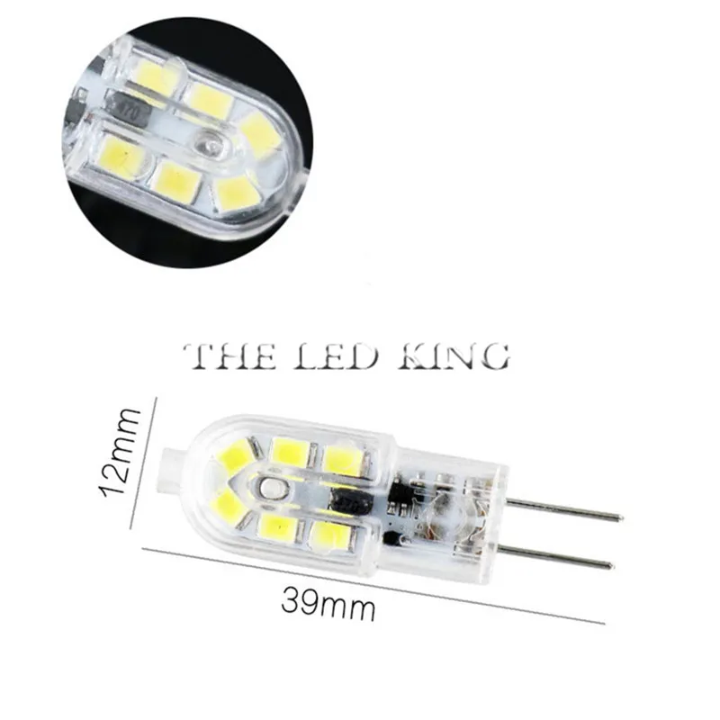 Новое поступление светодиодная лампочка 2835SMD G4 G9 3 Вт переменный ток 12 В 220
