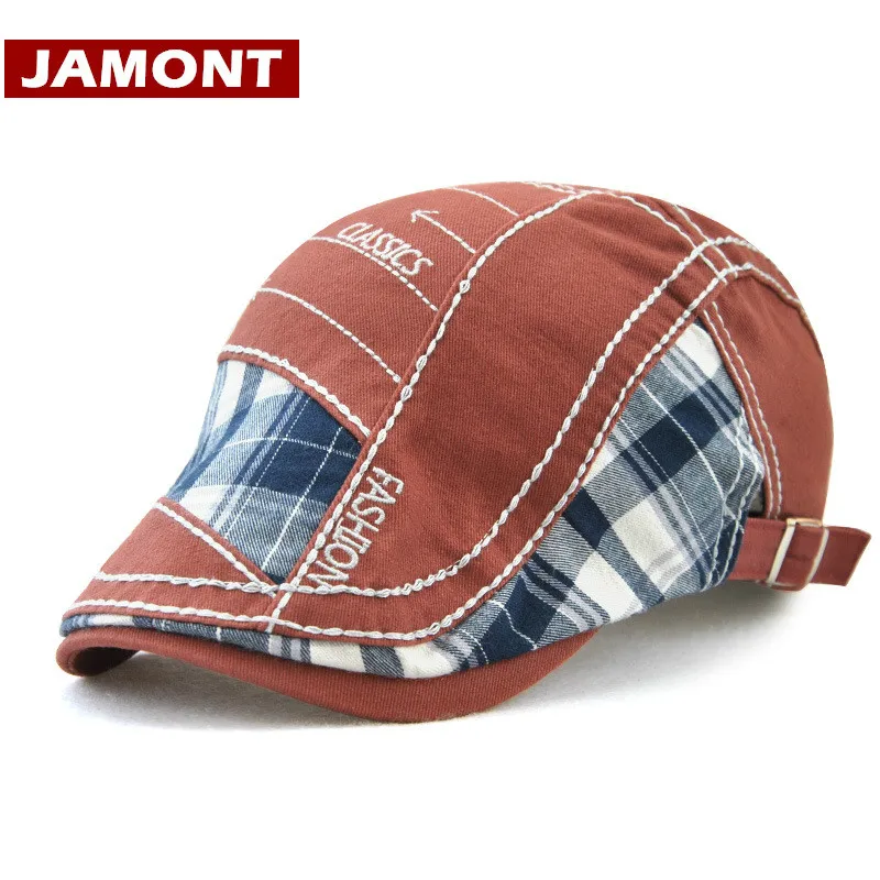 [JAMONT] Новый Модный мужской берет женский стиль джентльмена Gorra кепки для