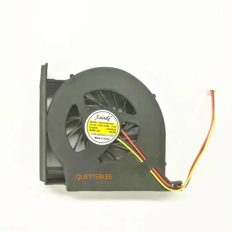 Новый оригинальный вентилятор для ноутбука CQ61, для HP CQ61, G71, CQ70, кулер для процессора ноутбука, аксессуары для ноутбука высокого качества G61, CQ71