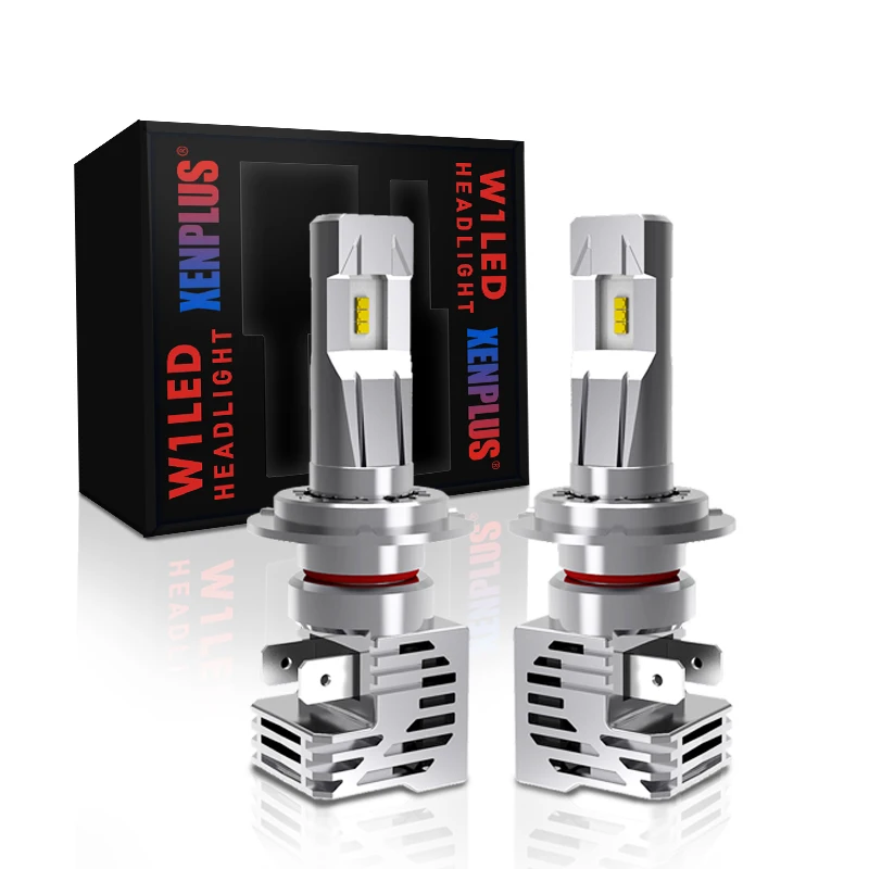 XENPLUS оригинальные чипы zes без копирования W1 M3 12V 50W H7 H11 9005 беспроводной маленький