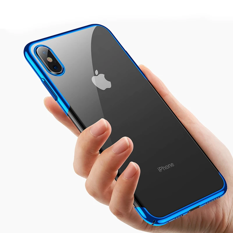 Для iPhone XS Max X XR телефон роскошное покрытие для чехла жесткий пластиковый