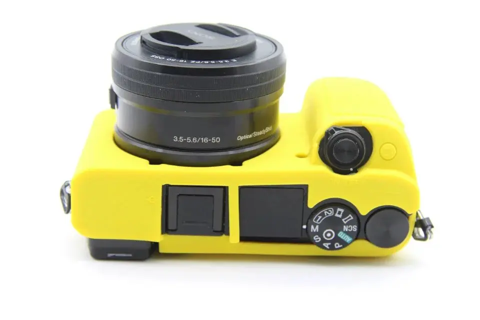 Хорошая мягкая камера видео сумка для sony A6100 A6300 A6400 силиконовый чехол резиновый корпус
