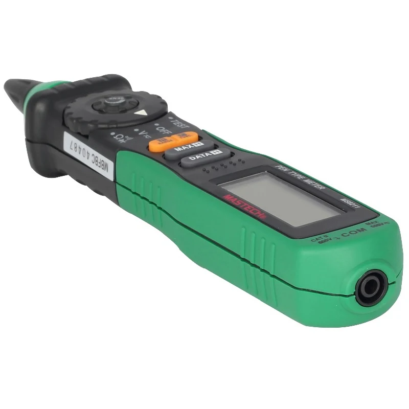 Профессиональный Цифровой Мультиметр Mastech MS8211 перьевого типа Бесконтактный
