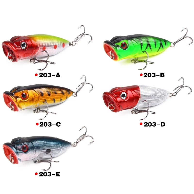 SEAPESCA рыболовная приманка Поппер воблеры 6 5 см 13 г плавающая наживка с крючком