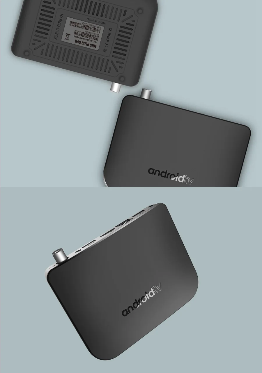 Mecool M8S Plus Smart tv Box S905D 1 ГБ ОЗУ 8 Гб ПЗУ DVB-T2/T/C Android телеприставка 2,4G WiFi 100 Мбит/с HD медиаплеер