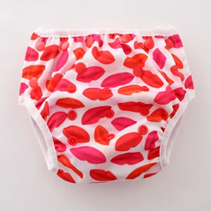 Print 7 JinoBaby подгузники для плавания ming тканевые купальные купальники с подгузниками милые многоразовые купальные подгузники для NB-24Months - Цвет: Print 7