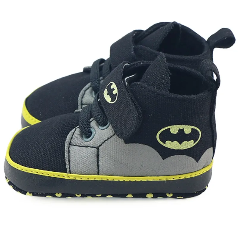 Модная детская обувь унисекс с принтом Бэтмен детские кроссовки для