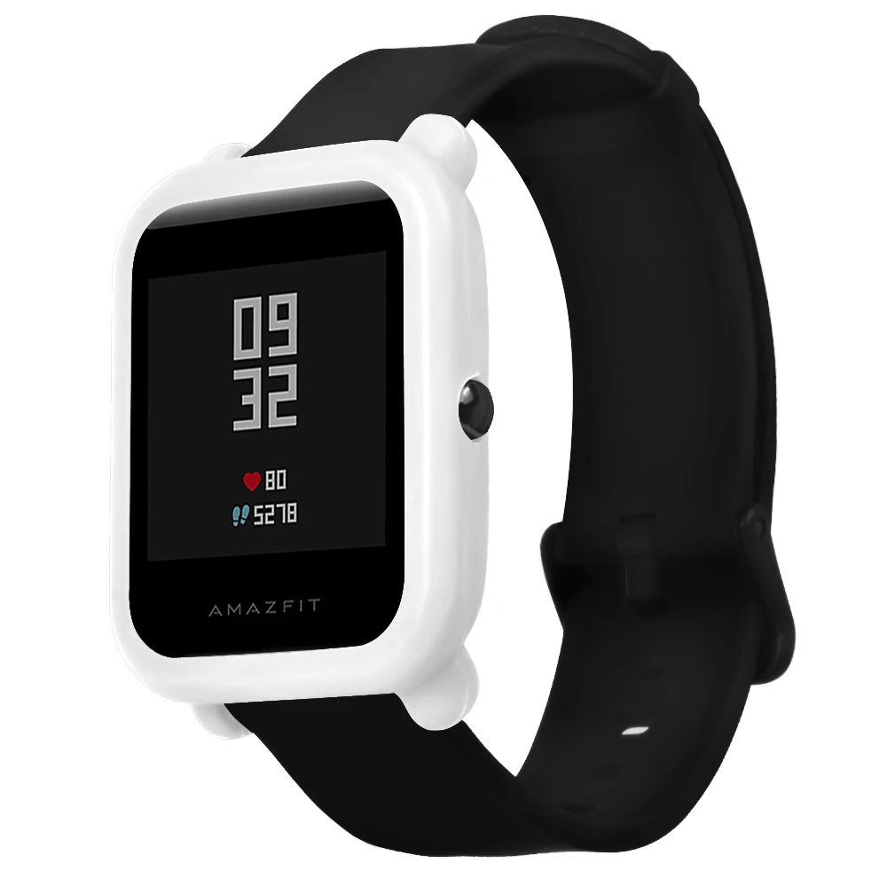 7/лот для Xiaomi Huami Amazfit Bip Bit Lite ремешок для часов 20 мм наручный браслет защита экрана Pantalla пленка защитный чехол
