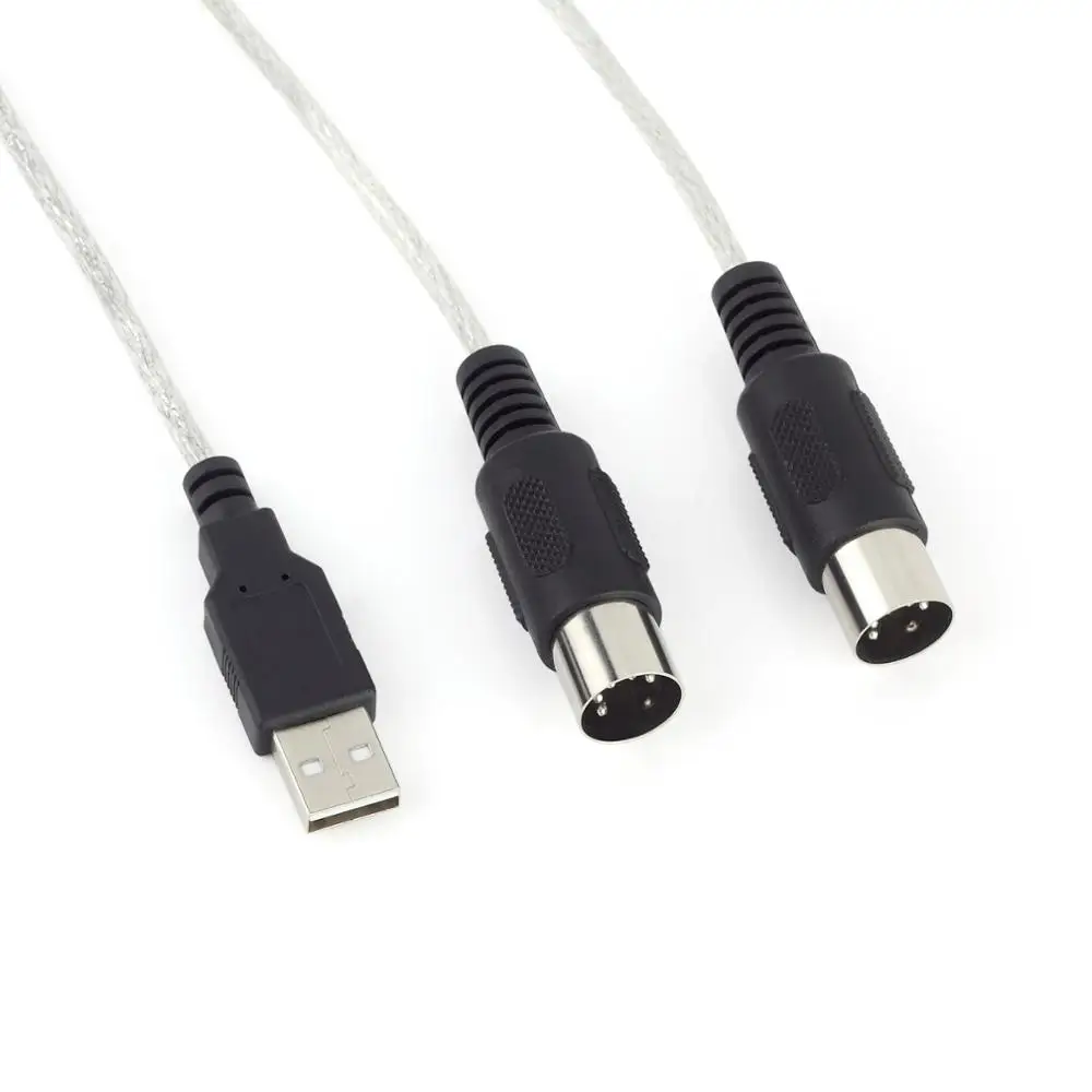 Кабель адаптер USB MIDI для ноутбука 6 футов 2 м|Кабели USB| |