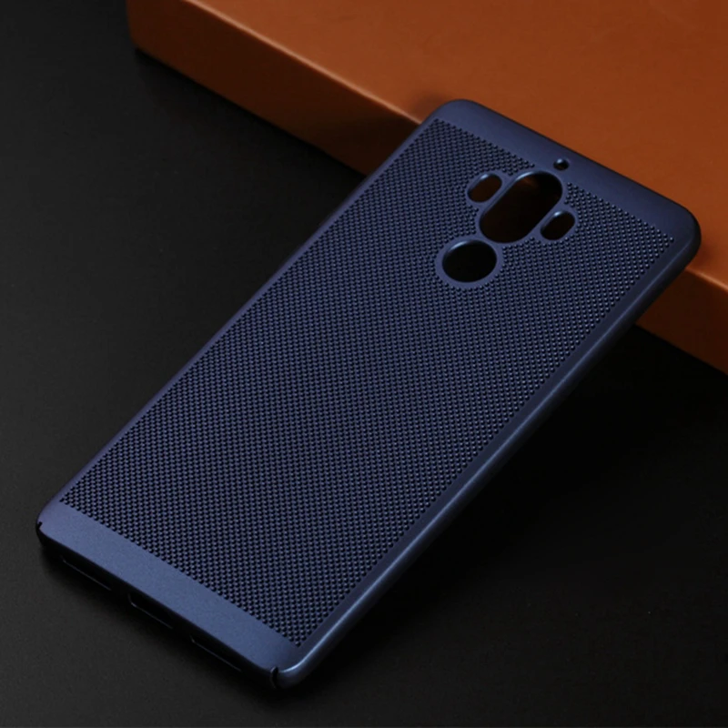 NOTOW NEW PC Hard shell Ultru-Thin honeycomb back cover heat sink cooling case for Hauwei Mate 9 phone |