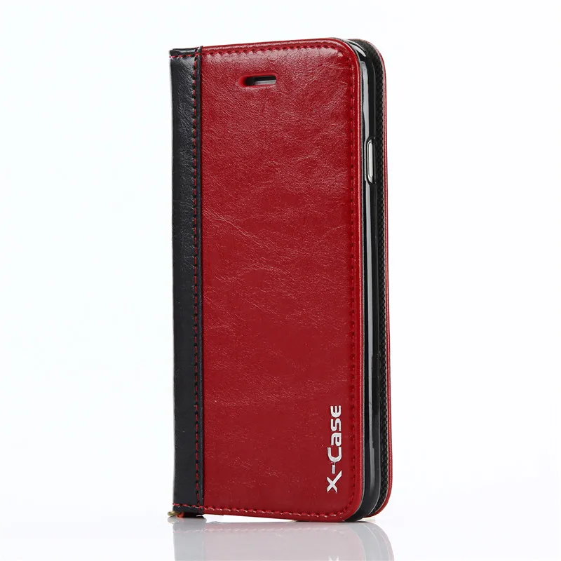 Флип чехол из натуральной кожи для iphone 8 7 6 Plus 5|case for iphone|wallet casecase 5 |