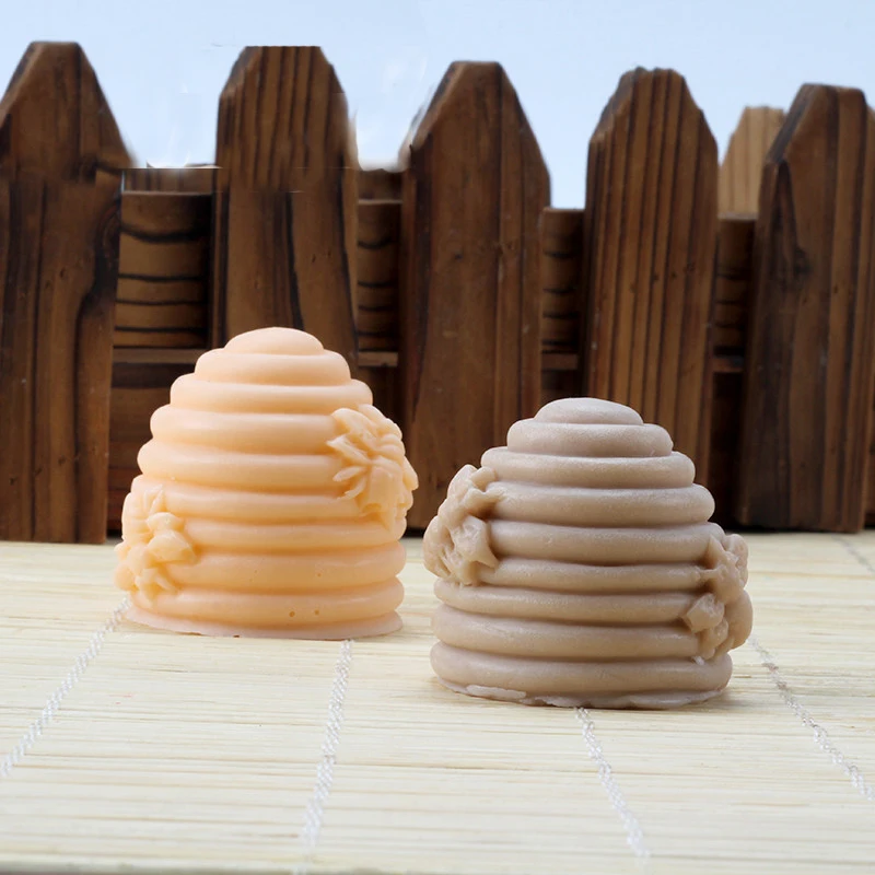 3D форма для торта с пчелиным улей помадка силиконовая мыла ручной работы в форме