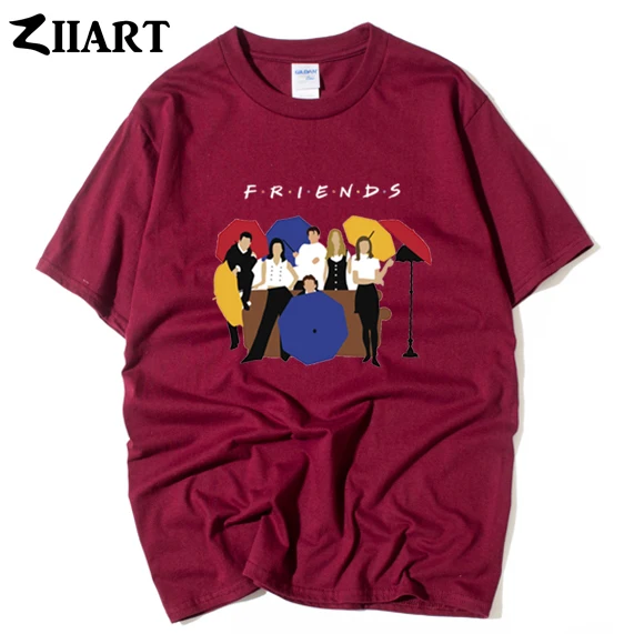 Ross Rachel Monica Joey Chandler Phoebe friends poster парная одежда мужская футболка с круглым вырезом и