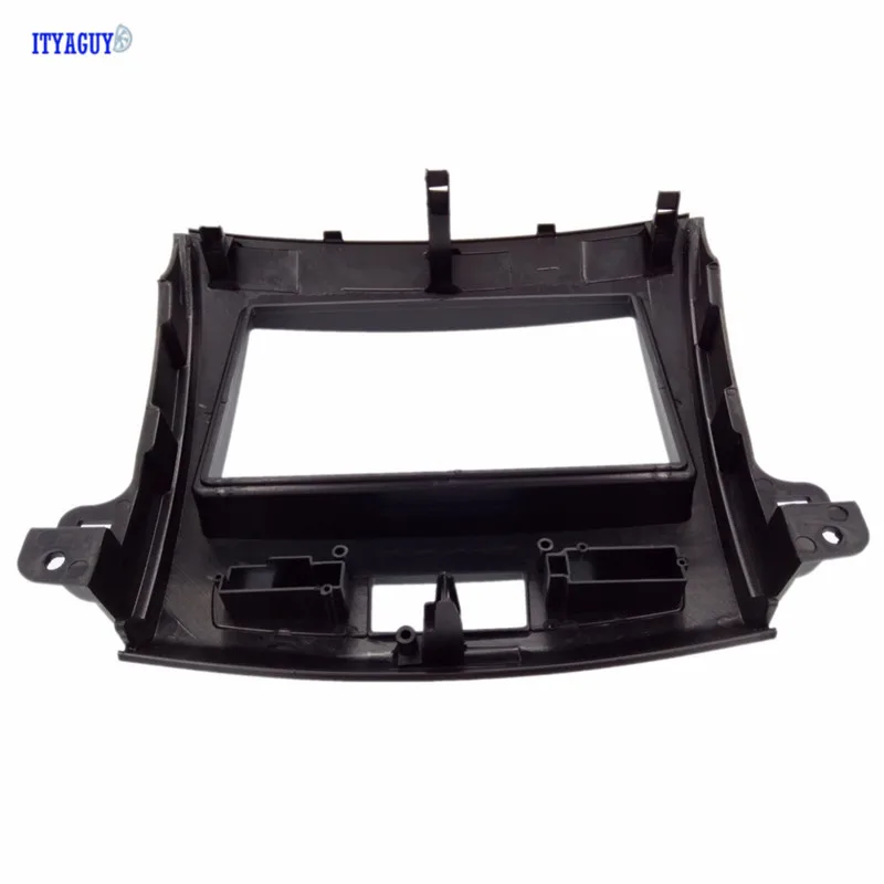 Автомобильный Стайлинг facia 2 Din набор фасций, пригодный для Mitsubishi Outlander 2008-2012 радио DVD стерео панель Dash Trim Kit передняя рамка