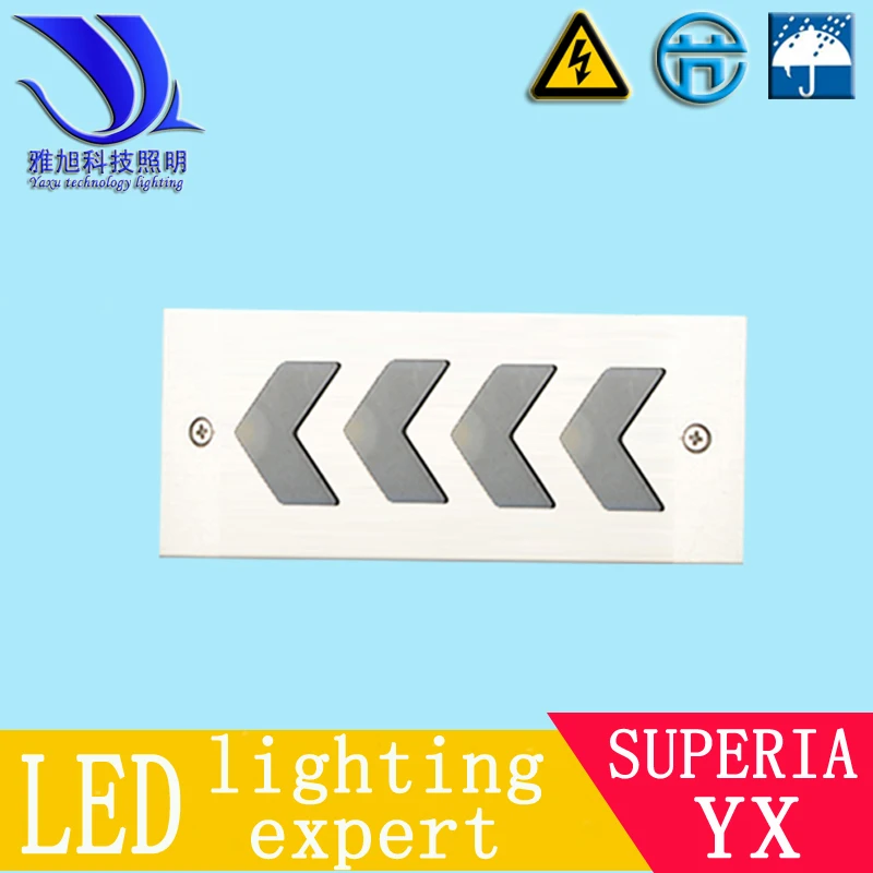 Светодиодная лампа для подвала 5 Вт|step stair|recessed step lightsstair light |