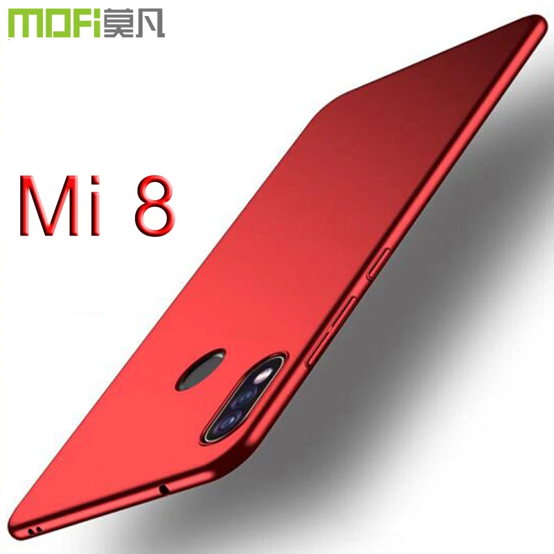 Чехол накладка для xiaomi mi 8 версия проводника полностью защищенная жесткая задняя