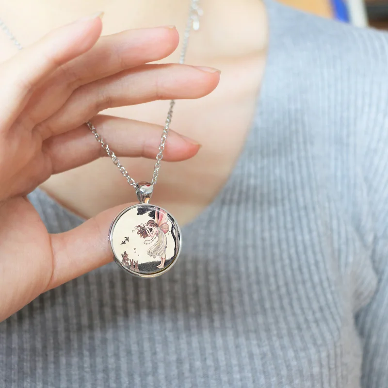 Бесплатная доставка музыкальное сказочное ожерелье Лесной Феи кролики фантазия