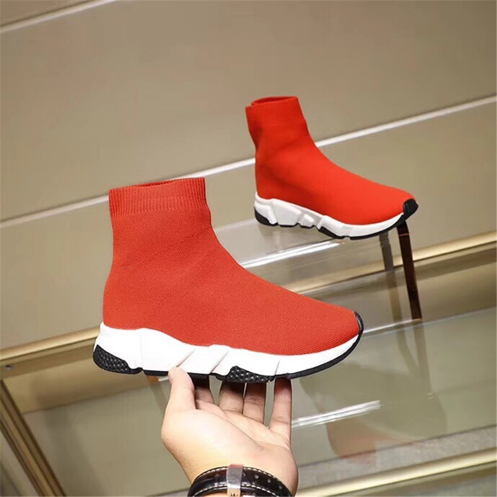 Chueyz Autumn Fashion Net Breathable Leisure Sports Running Shoes For Girls Boys Brand Kids Socks | Детская одежда и обувь