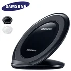 Оригинальное Беспроводное зарядное устройство QI для Samsung Galaxy S10 S9 S8 S7 edge S6 Plus G9508 G955 G9200 Note8