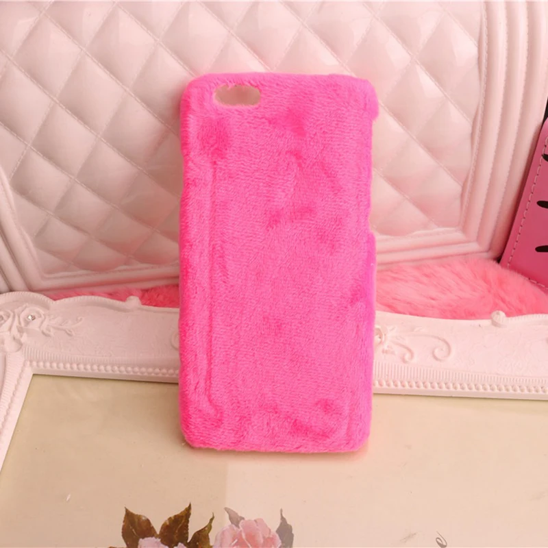 Чехол FlyTo для IPhone 7 8 Plus плюшевый чехол телефона 6 6S X XR XS MAX Coque|Бамперы| |