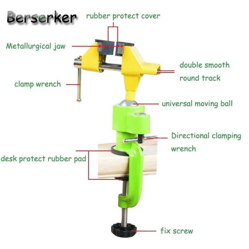 Berserker 360 градусов многофункциональный электрический держатель Dremel универсальные