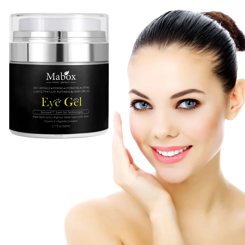

Mabox Eye Gel for Appearance of Dark Circles, Puffiness, Wrinkles and Bags. - for Under and Around Eyes dark circles Bags