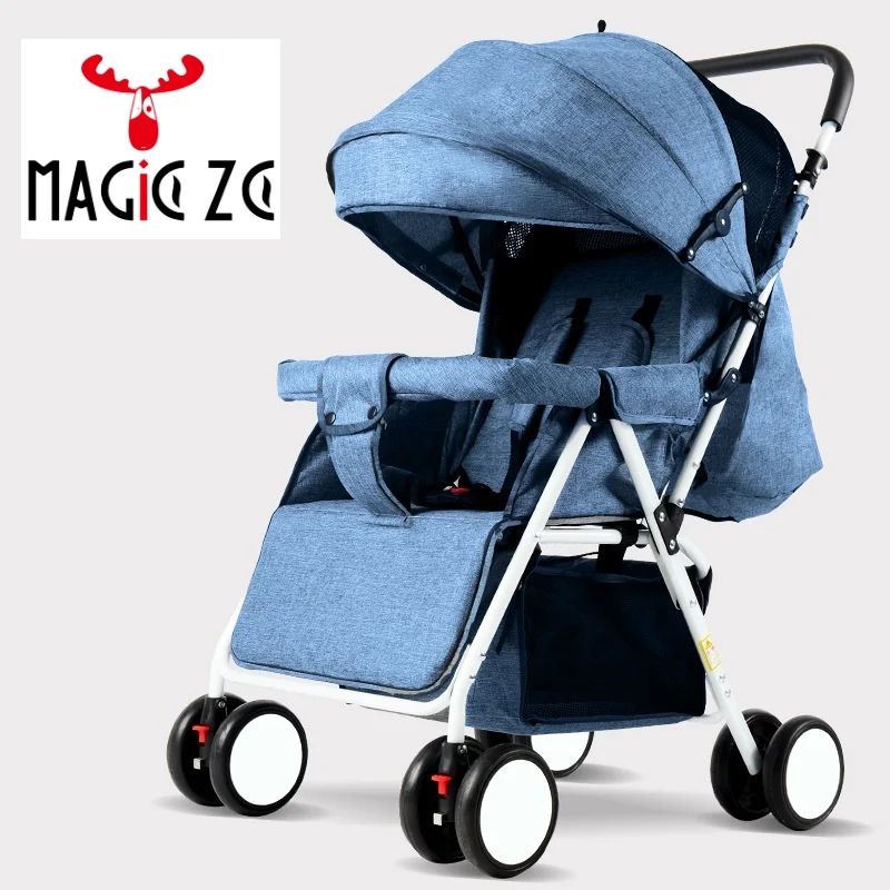 3A EU RU без налога детская коляска 2 в 1 коляска складной зонт детская коляска может сидеть может лежать ультра-светильник портативный на самолете - Цвет: 3A