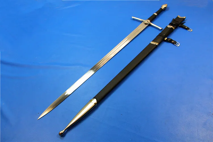 Lord ring sword Властелин колец Фирменное кольцо Арагорн Святой меч фильм косплей Искусство и ремесла оружие реквизит - Цвет: Lord ring sword