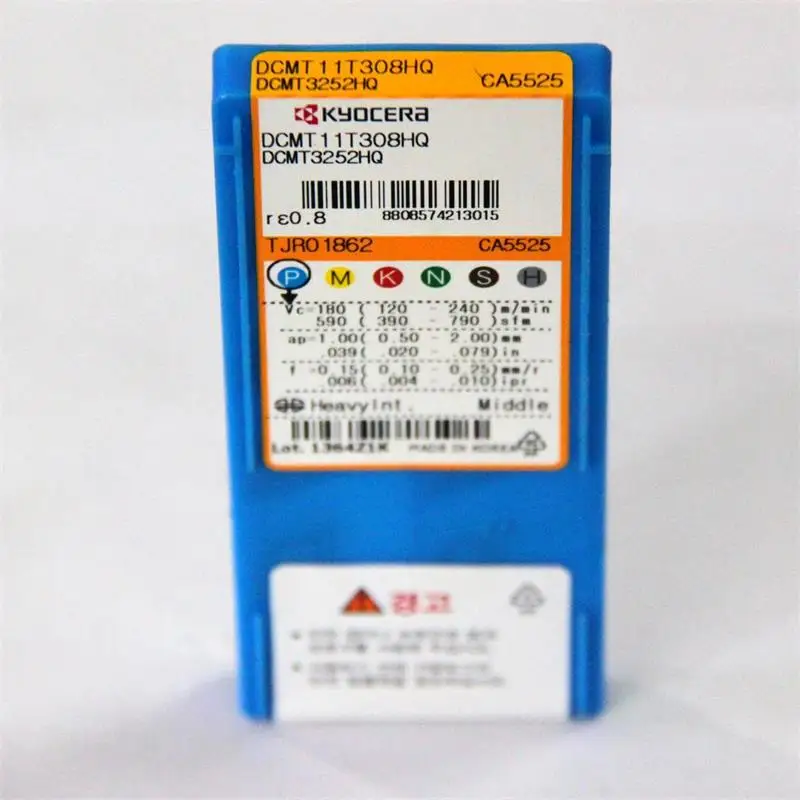 DCMT11T308 HQ CA5525 10 шт./лот для стали токарные инструменты карбидные части станки с ЧПУ