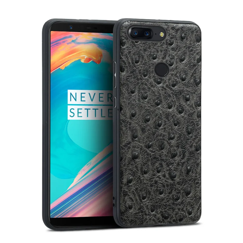 Wangcangli ostrich pattern чехол для мобильного телефона Oneplus 5 т T Чехол все включено мягкий 6 |