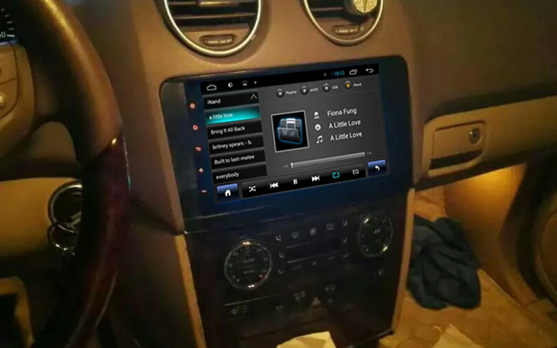 Головное устройство для автомобиля стерео система на Android 9 дюймов Mercedes Benz GL X164 GL320