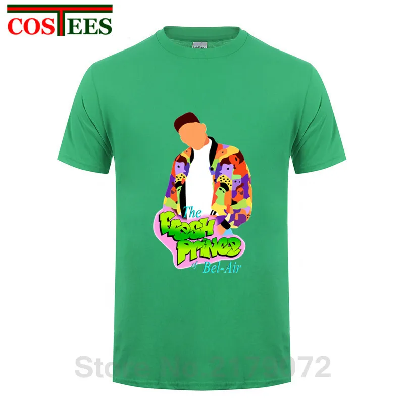 Прямая поставка футболка Great TV show The Fresh Prince of Bel Air мужская повседневная Homme Funky
