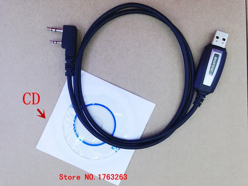 Original USB Programming Cable K for Baofeng BF-888S/777S/666S/UV5R Kenwood TYT PUXING Quansheng etc walkie talkie | Мобильные