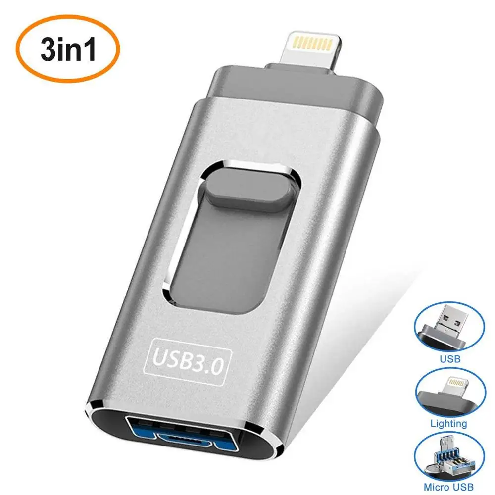 Флеш-накопитель 32 Гб OTG USB флеш-накопитель 128 карта памяти 3 0 64 Высокое качество Usb