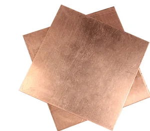 Теплопроводящая медная пластина фиолетового цвета на заказ, медная прокладка для радиатора, теплопроводящие прокладки для ноутбука T2T3 1 мм 1,5 мм, медная прокладка