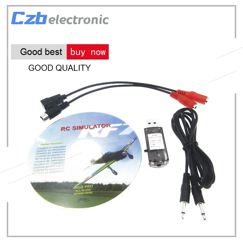 22 в 1 22in1 RC Полетный USB кабель симулятор для Realflight G7/G6 G5.5 G5 Феникс 5 0 Flysky FS I6 TH9X T6