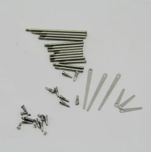 

A group.Clarinet repair parts, shaft stick/screw/reed.