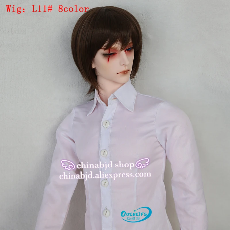 Парик для куклы BJD бесплатная доставка 9 10 дюймов 1/3 высокотемпературный парик