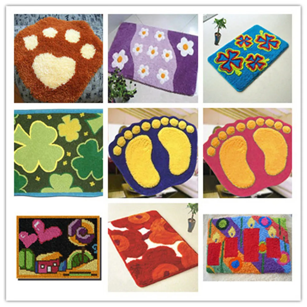 Набор крючков с защелкой коврик подушка для подушки сделай сам рукоделие