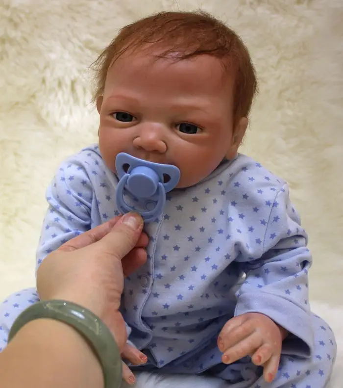 20 дюймов 50 см мягкие силиконовые куклы ручной работы Reborn baby girl реалистичный вид новорожденная кукла малыш милый подарок на день рождения