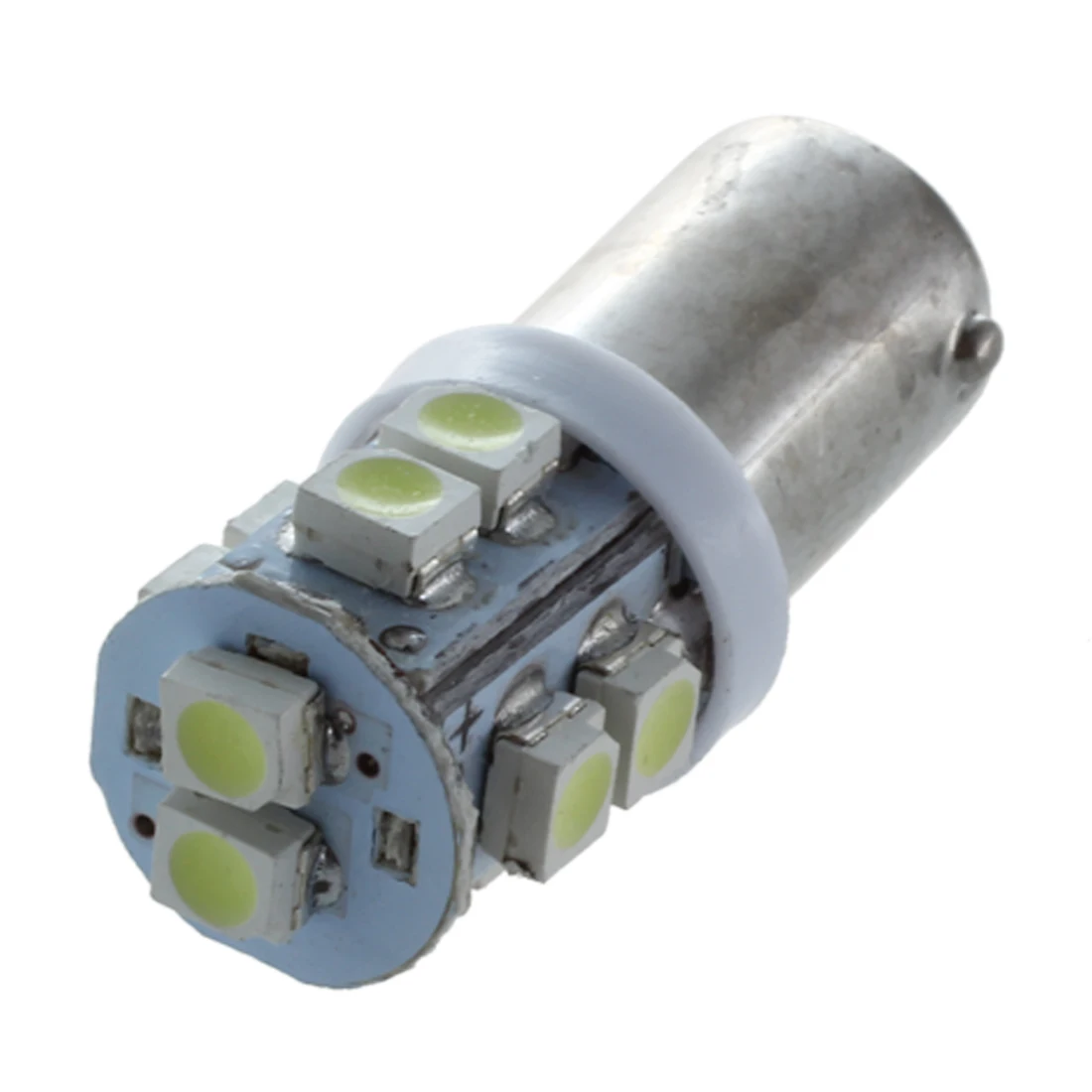 2X T11 BA9S T4W 10 SMD ксеноновая Белая светодиодная бокосветильник лампа высокой