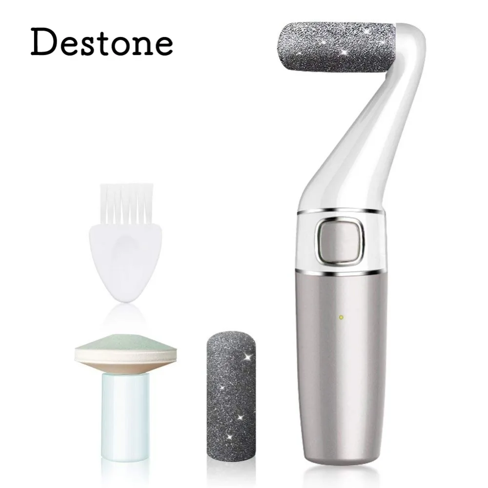 Destone FeetCare #7 Электронная пилка для педикюра на каблуках ног 2 скорости удаление